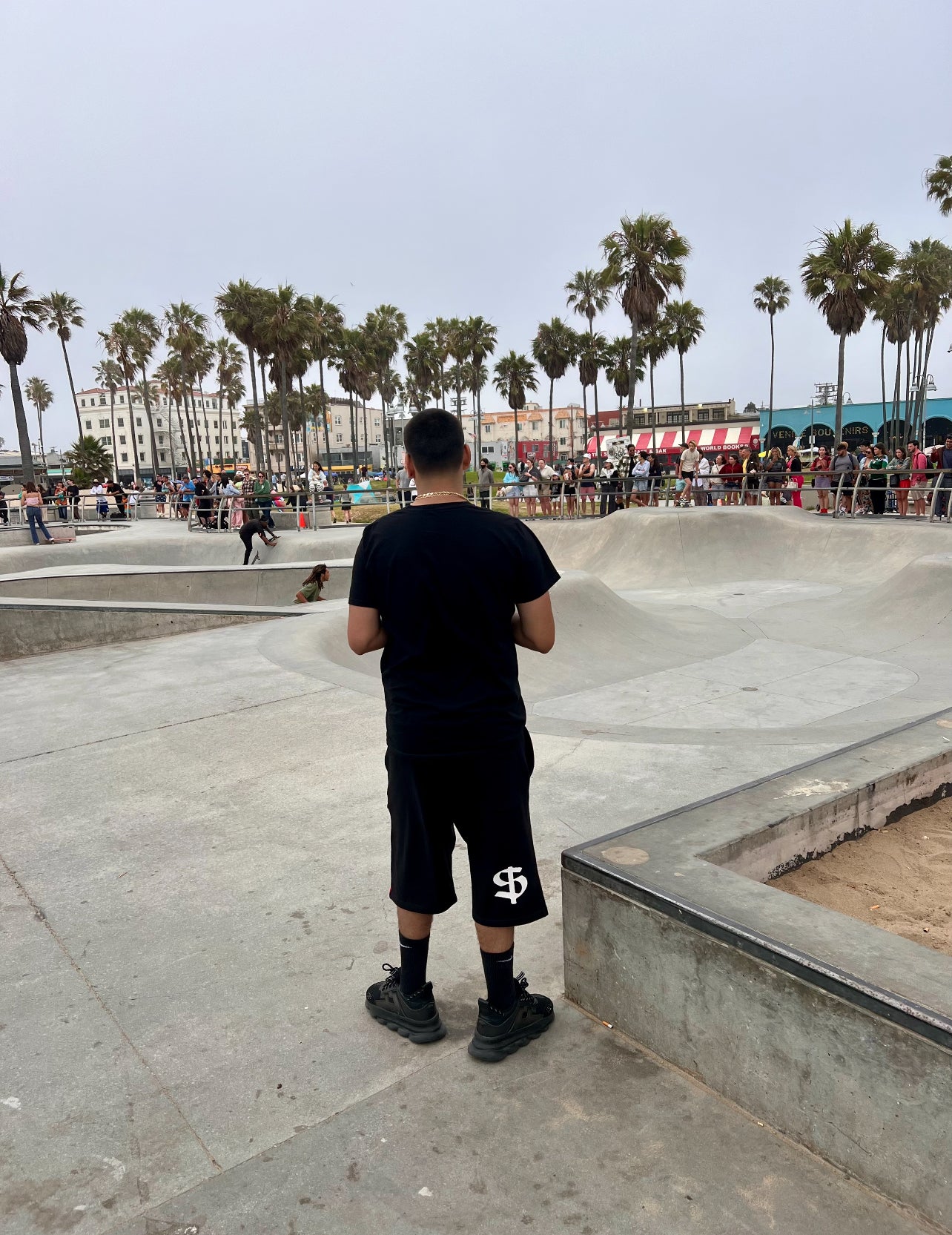 KURUPT $AINTS SWEAT SHORTS - BLACK