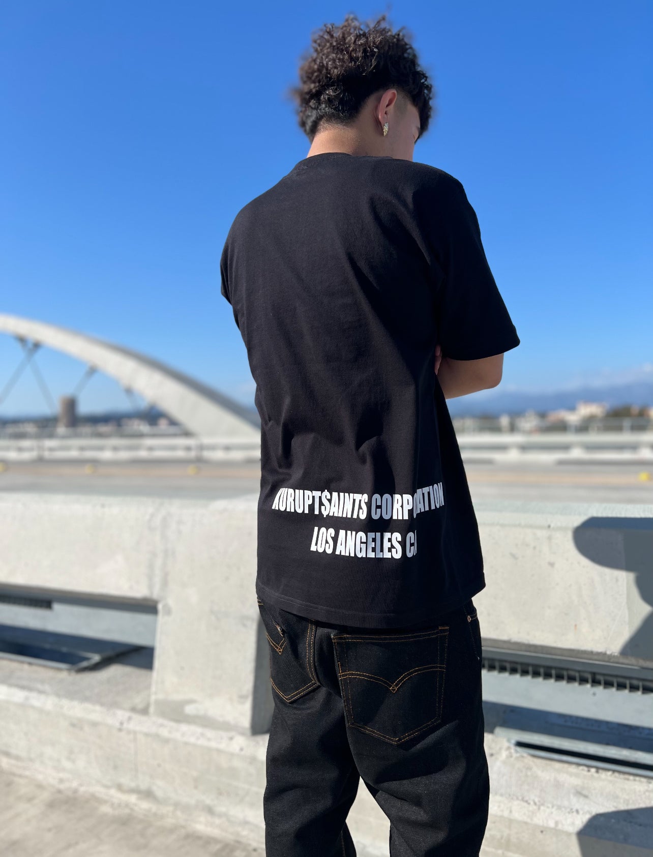 El Chapo Loose Fit T-Shirt - BLACK