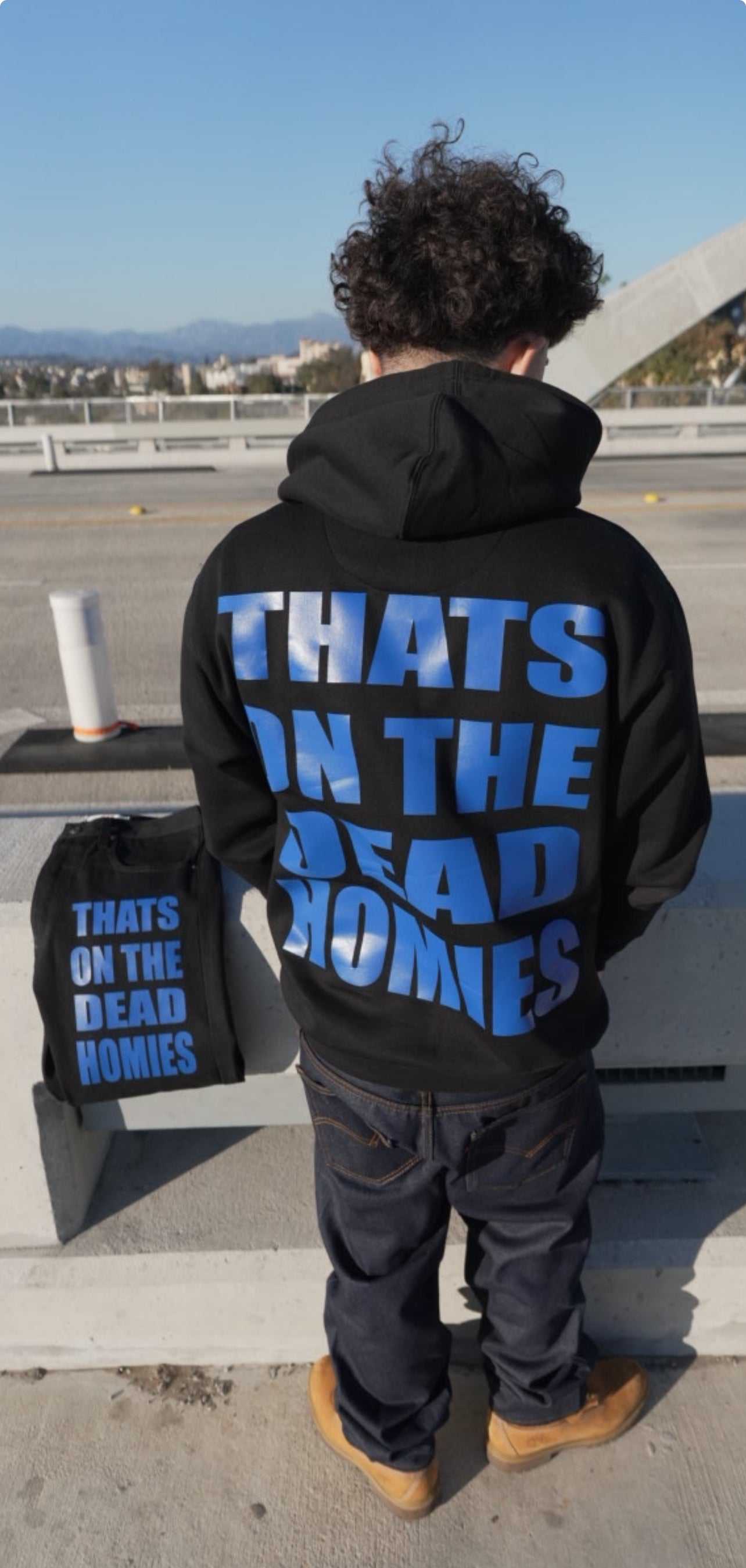 FRANKLIN - DEAD HOMIES Hoodie Sweater - Black