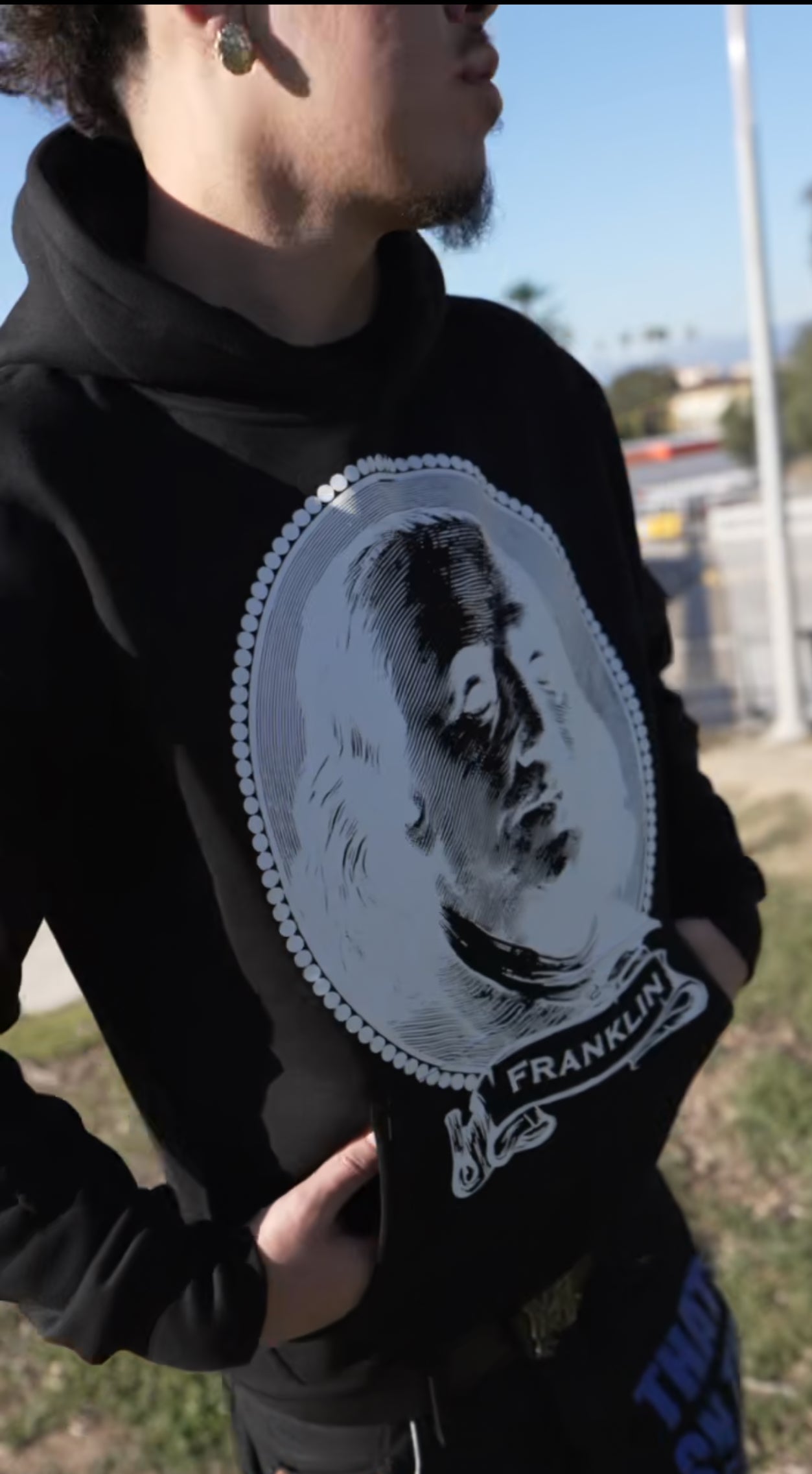 FRANKLIN - DEAD HOMIES Hoodie Sweater - Black