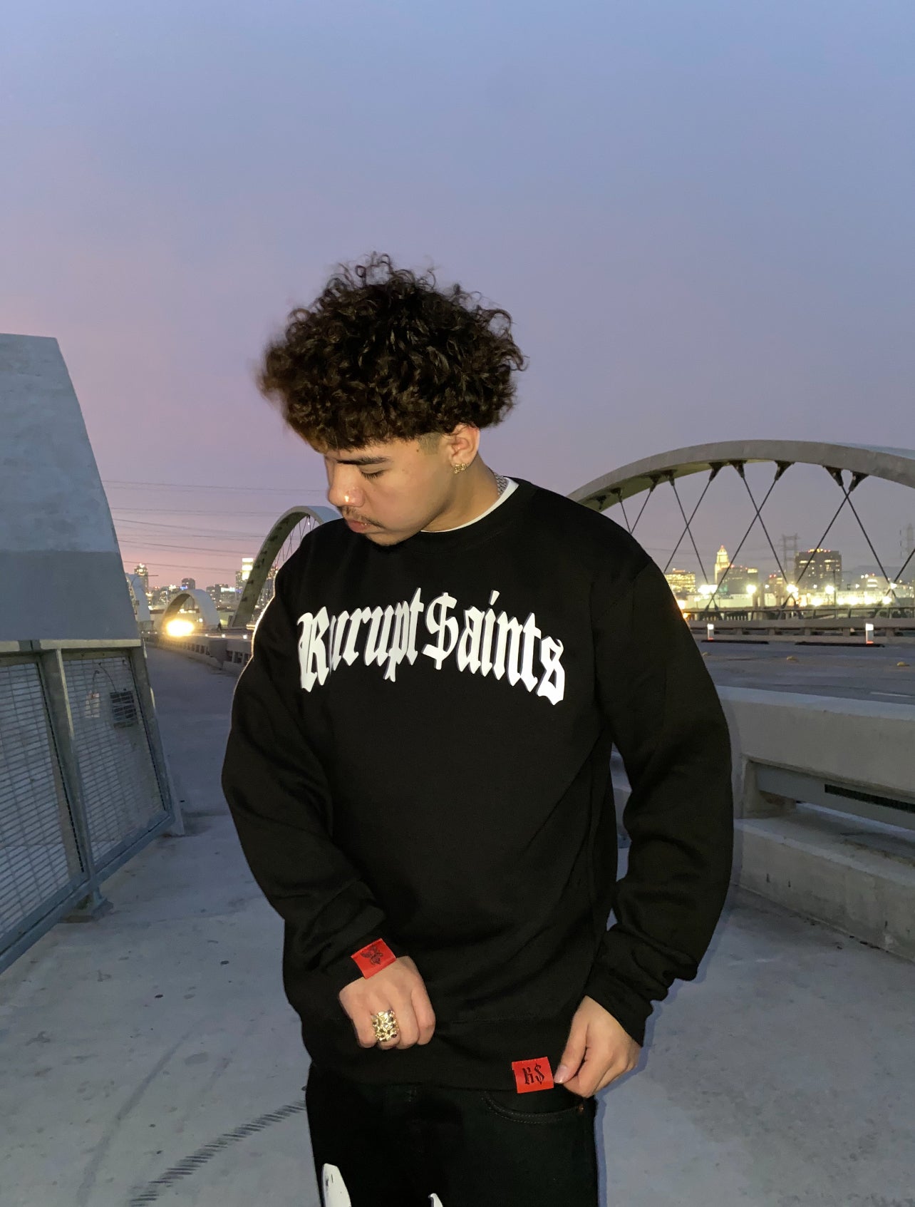 VIRGEN DE GUADALUPE Crewneck Sweater