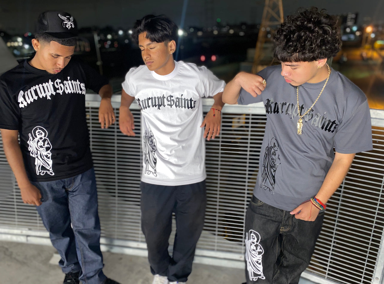SAN JUDAS Loose Fit T-Shirt - WHITE