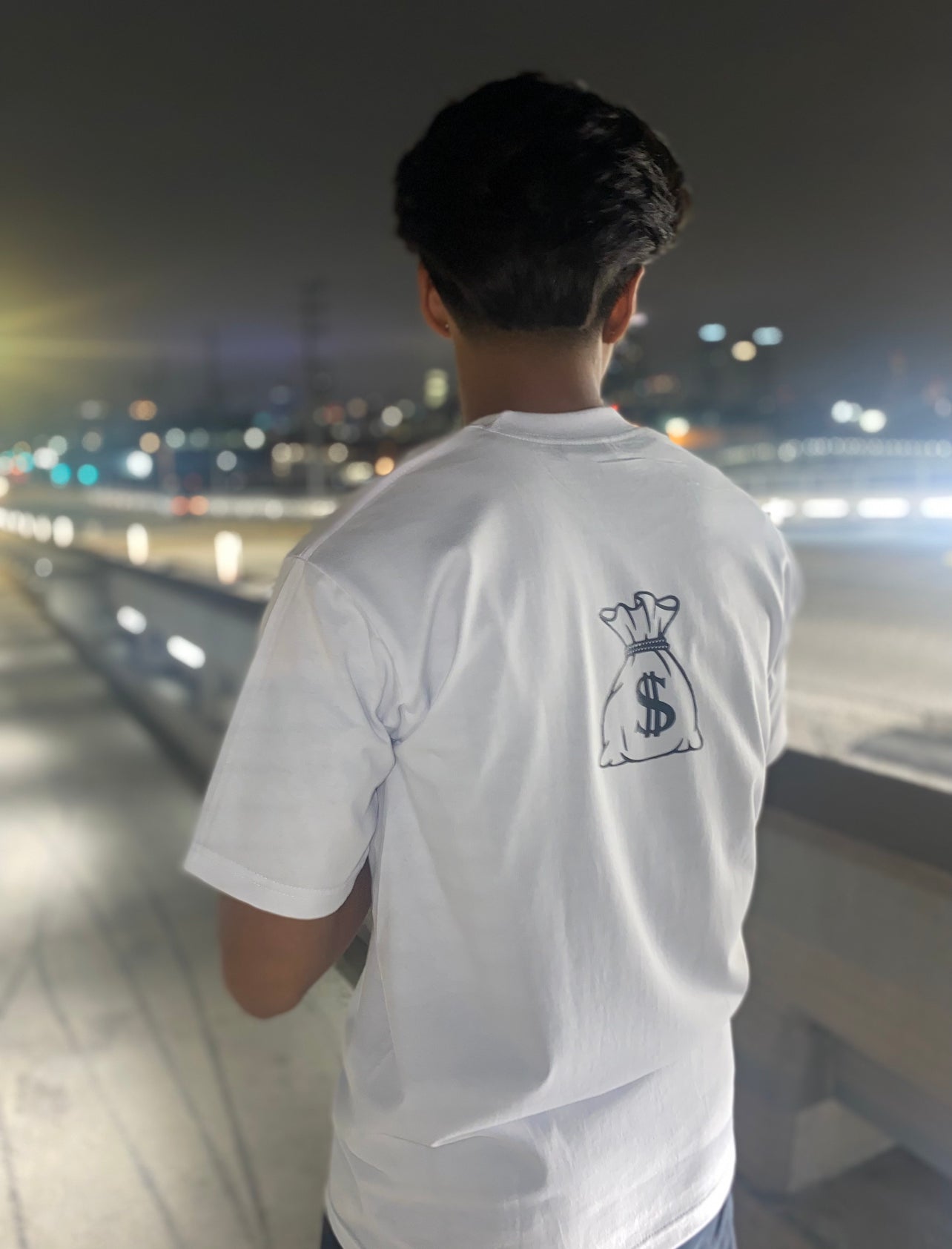 SAN JUDAS Loose Fit T-Shirt - WHITE