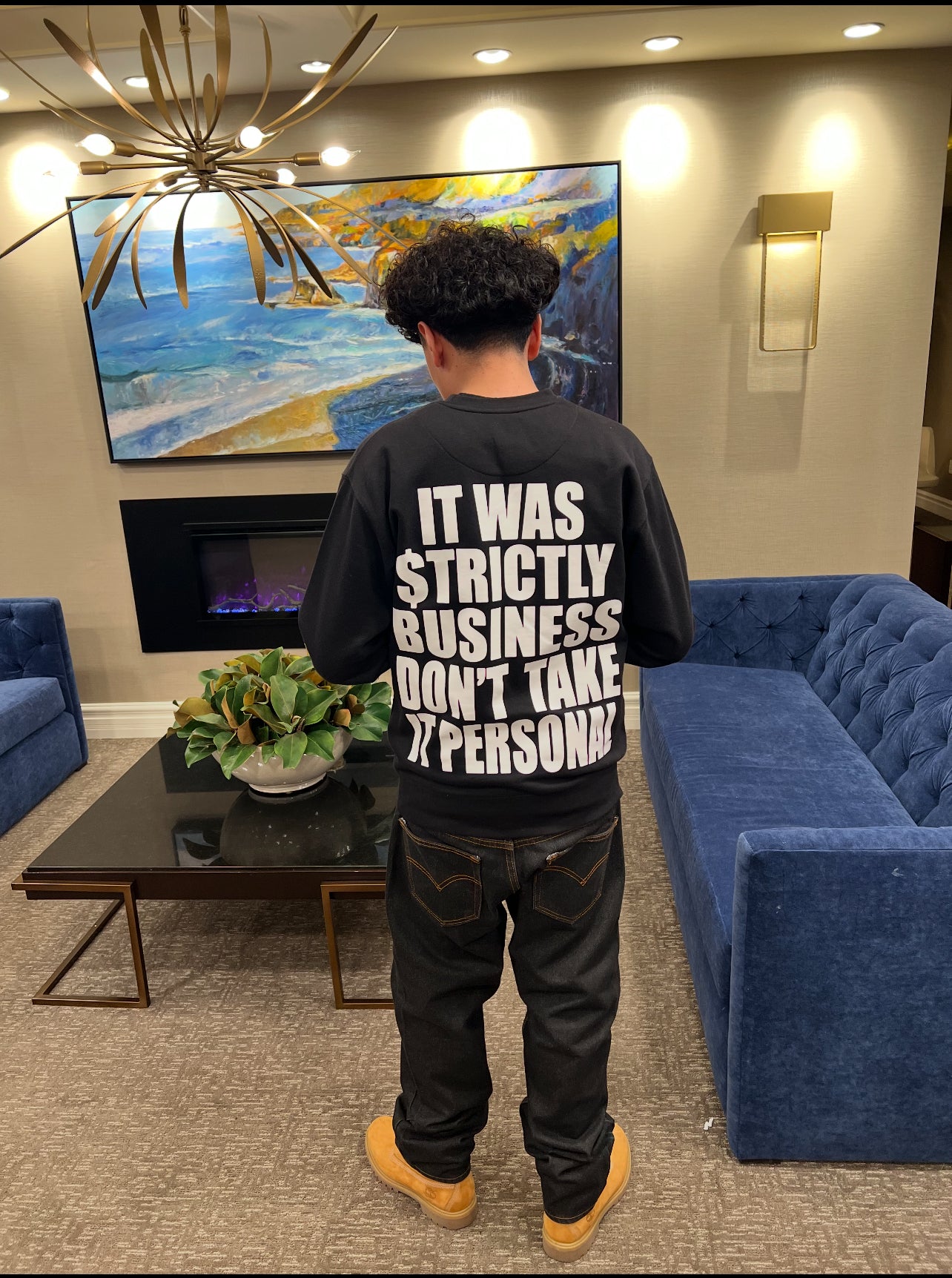 STRICTLY BUSINESS CREWNECK