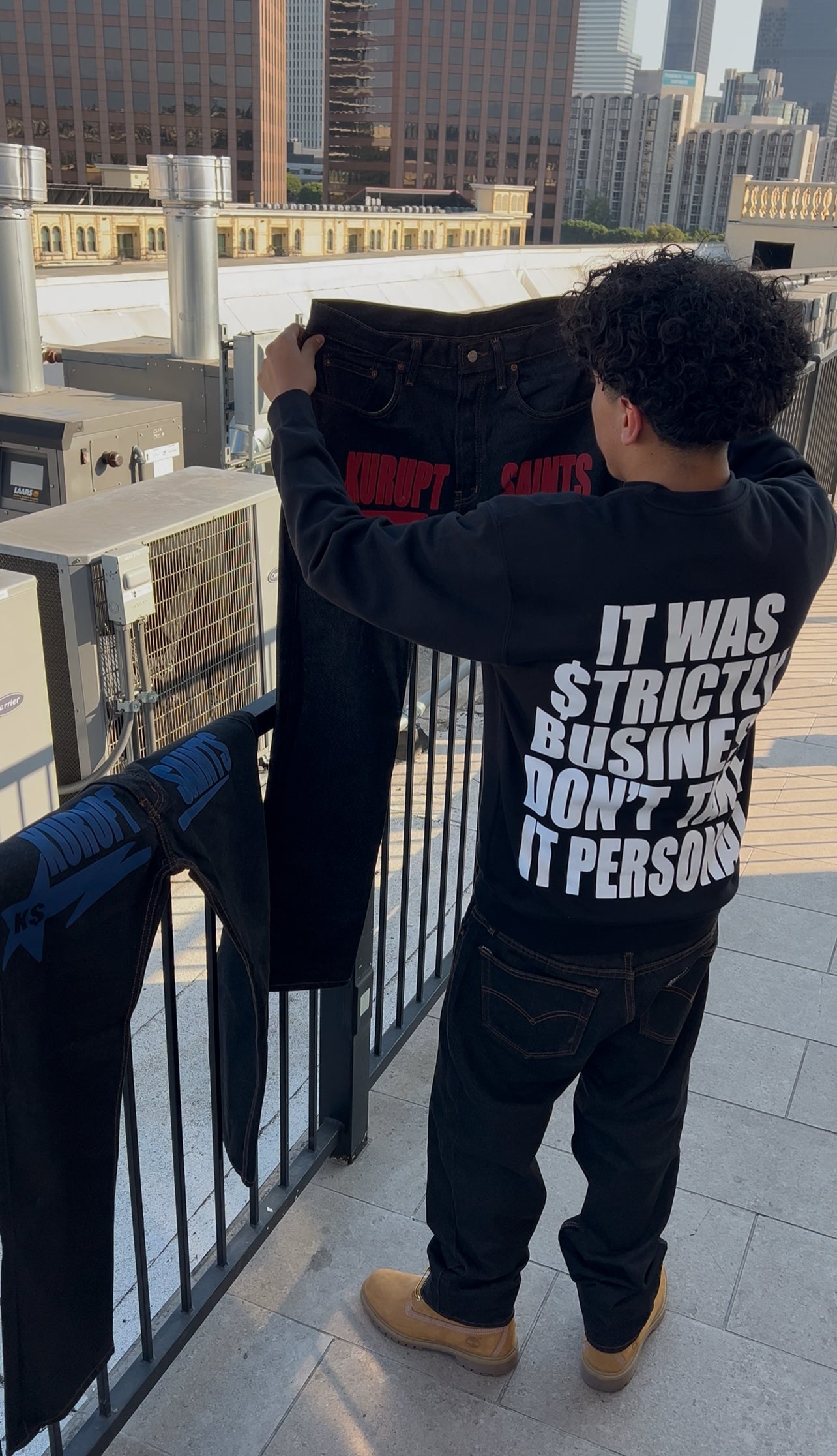 STRICTLY BUSINESS CREWNECK