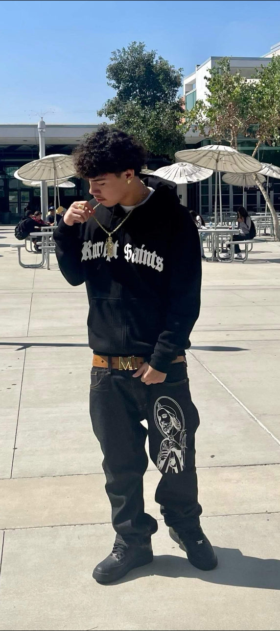 San Judas Zipper Hoodie